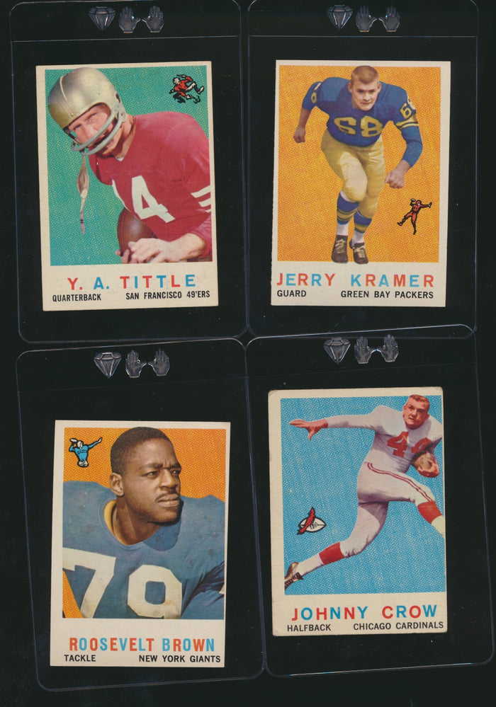 1960 Topps Football Low to Mid-Grade Complete Set Group Break #4 (LIMIT removed)