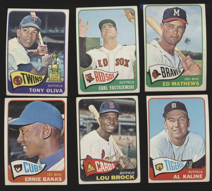 1965 Topps Baseball Low to Mid-Grade Complete Set Group Break #11 (Limit 15)