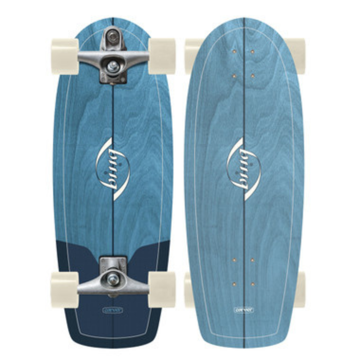 27.5" X 10" Bing Puck Carver C7 Surfskate Complete