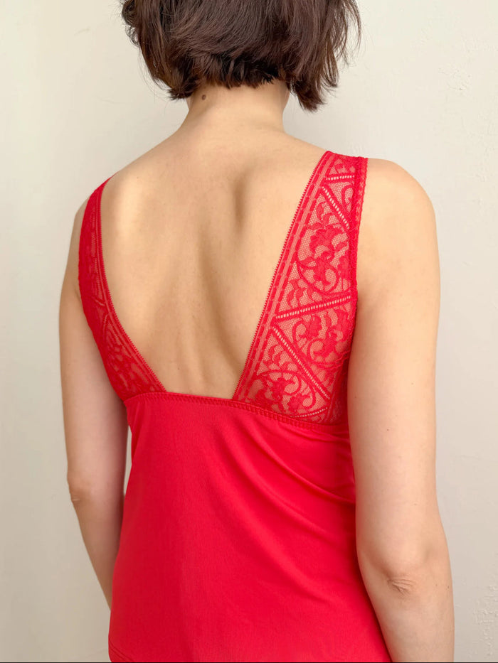Amary Bra Camisole | Red