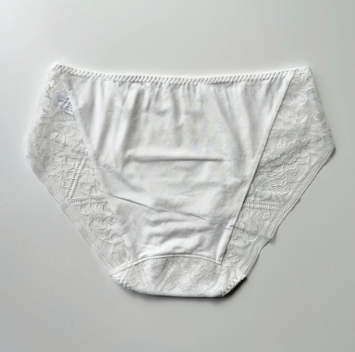 Amary High Waist Bikini | White