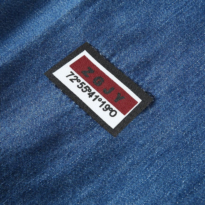 Antonios Impulse Cotton Blue Shirt - AntoniosClothing - Dark Blue