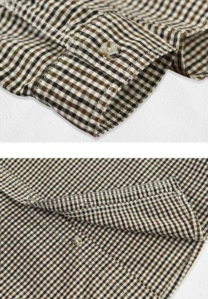 Antonios plaid summer shirt - AntoniosClothing - Red