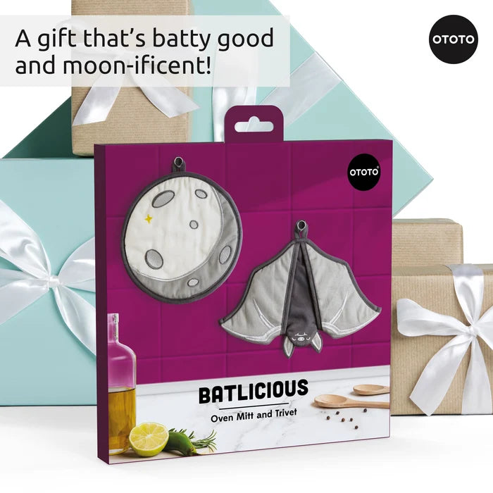 Batlicious Oven Mitt Set