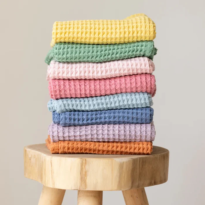 Bella Tunno - Waffle Blanket - Rain