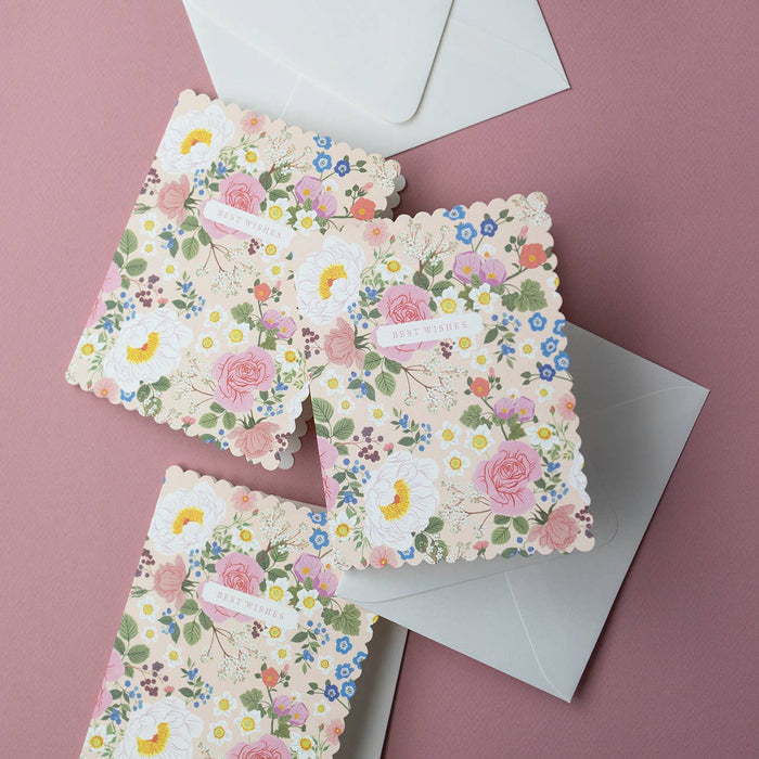 Best Wishes Greeting Card - Botanica Paper Co.