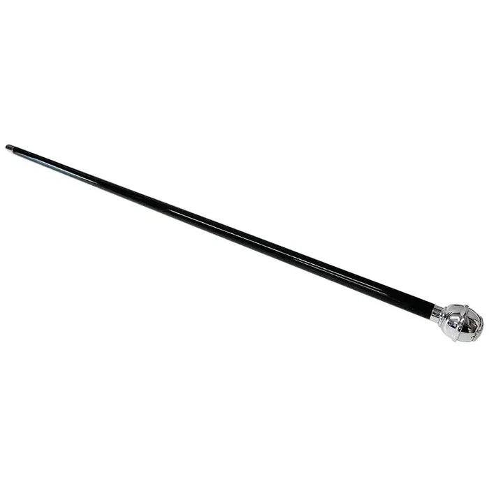 Black Regimental Swagger Stick with Rifles Regiment Top - John Bull Clothing from John Bull Clothing