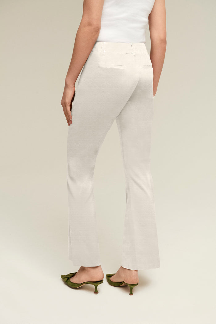 Bootcut Linen Trouser