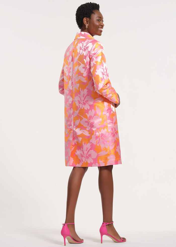 Brocade Jacket with Tailored Fit