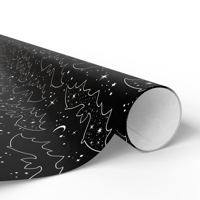 Celestial Bats Wrapping Paper
