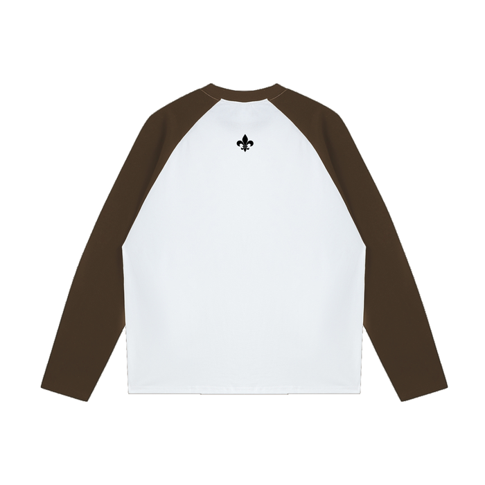 Chandail Manches Longues Old School 100% Coton | Fleur de Lys