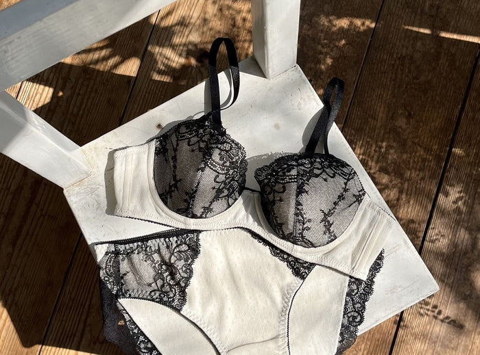 Cotelia 3/4 Cup Underwire Bra | Ivory