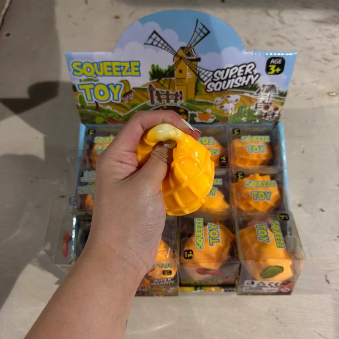 Crunchy Waffle Squish Toy