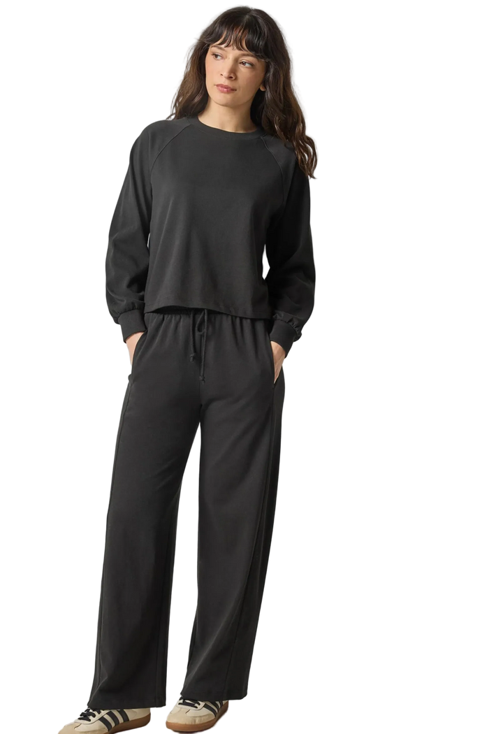 Drawcord Wide Leg Pant