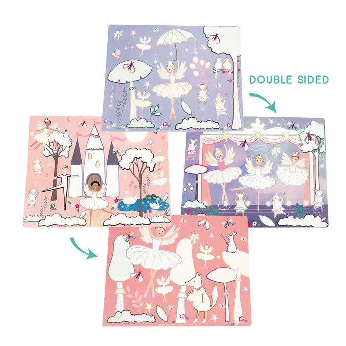 Floss and Rock - Reusable Water Placemats - Fairies