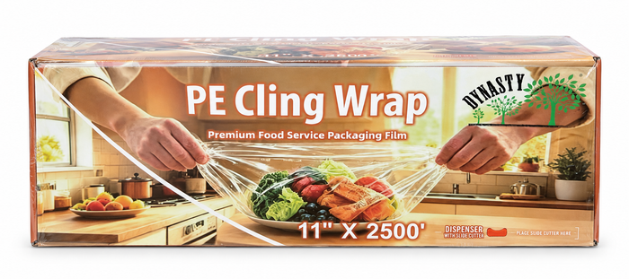 Food Wrap Film With Cutter