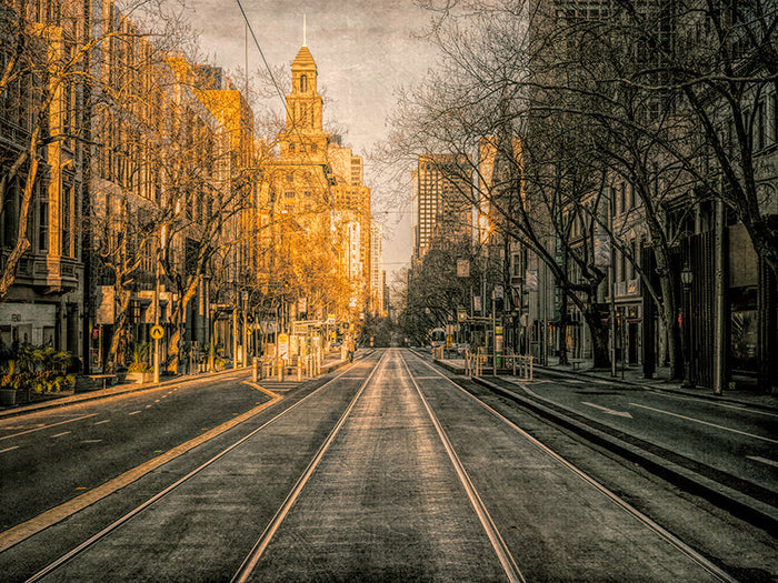 Photography | Grunge Collins Street | by Nick Psomiadis