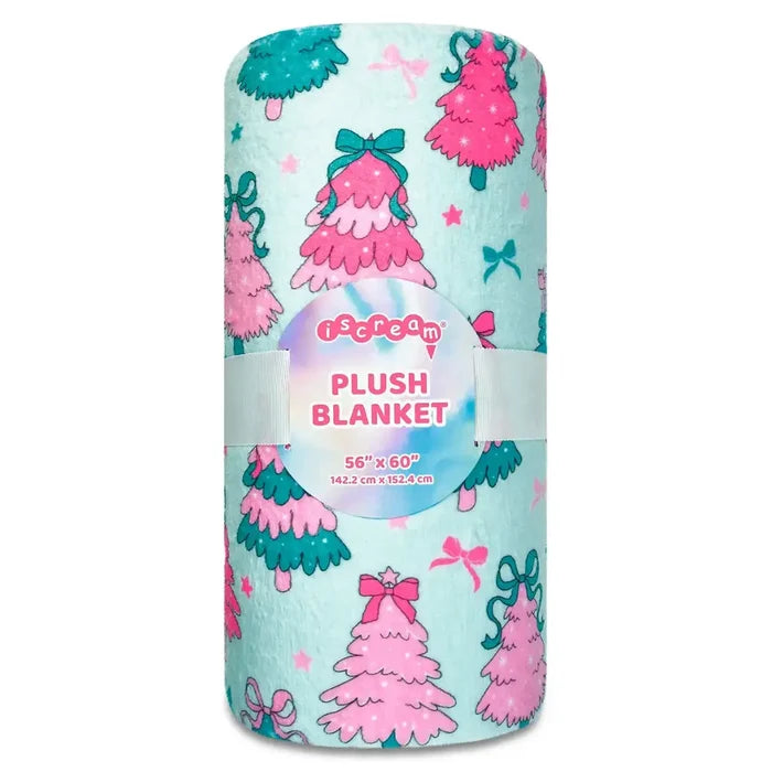 Iscream - Plush Blanket - Fancy Trees