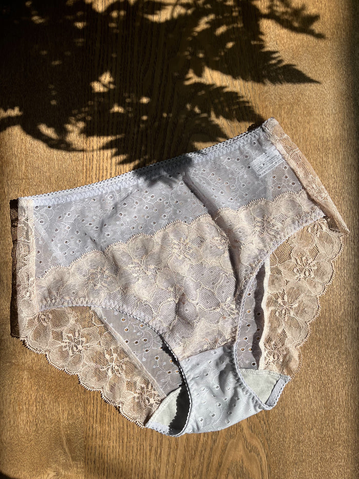 Jasmine High Waist Bikini | Pale Blue