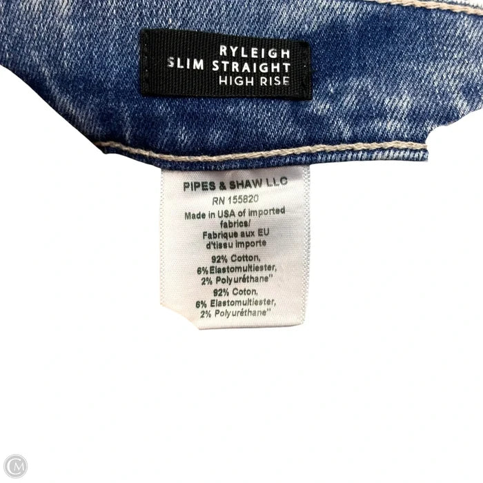 Jeans Skinny By Veronica Beard In Blue Denim, Size: 0