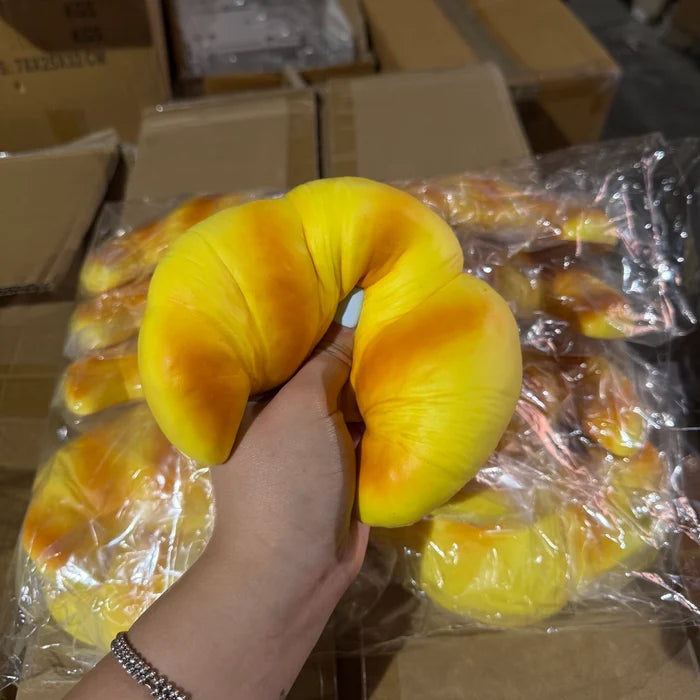 Jumbo Croissant Slow Rise Squish Toy