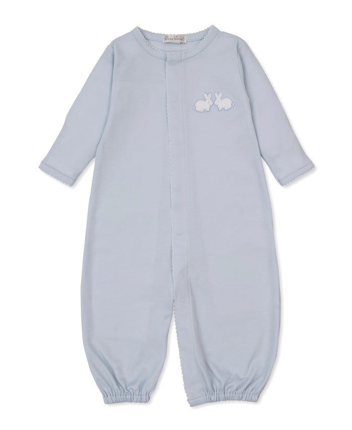 Kissy Kissy - Converter Gown - Blue Twin Bunnies
