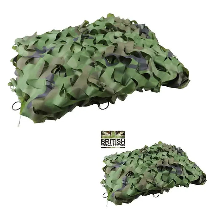 Kombat Kids Woodland 2m x 1.5m Camo Netting - John Bull Clothing from John Bull Clothing