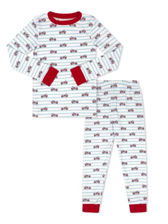 Lullaby Set - Sweet Pea PJ Set - Hook and Ladder