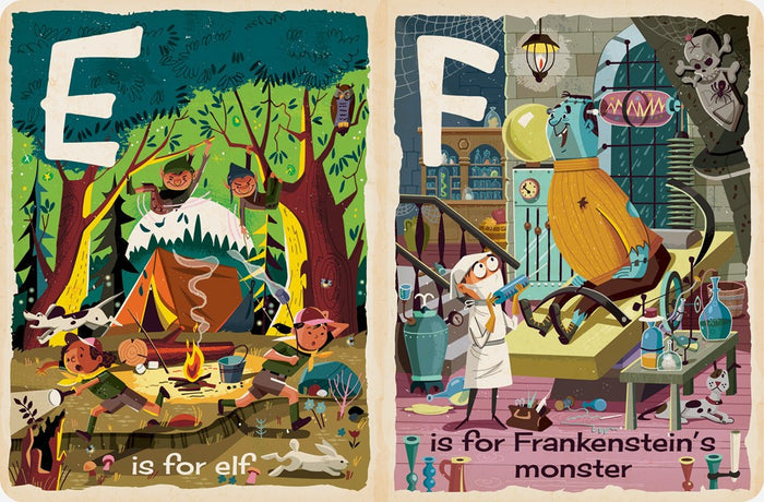 M is for Monsters Book