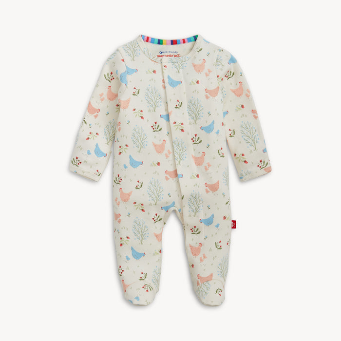 Magnetic Me - Footie - Chicken Tender (Organic Cotton)