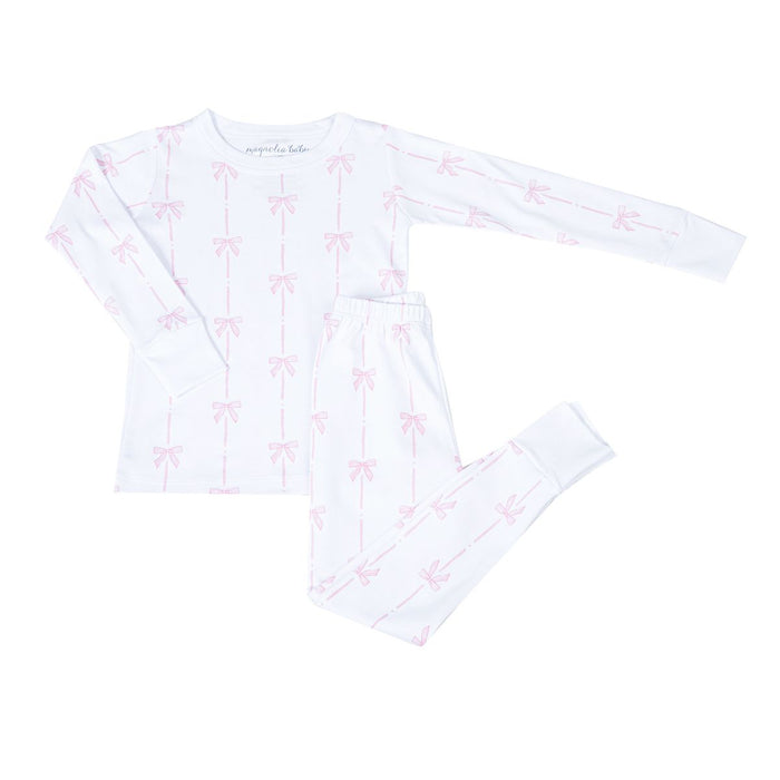 Magnolia Baby - Pajama Set - Amelia's Classics Pink