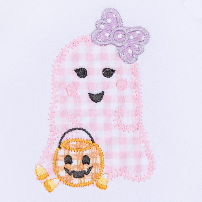 Magnolia Baby - Zipper Pajama - Boo Crew Pink