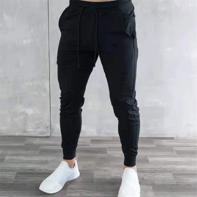 Antonios Streetwear Fitness Joggers Men - AntoniosClothing - black
