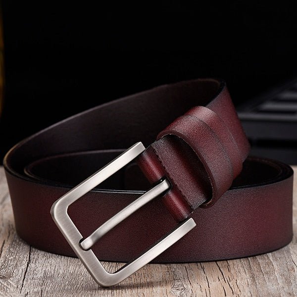 Antonios Italy Style Belt Men - AntoniosClothing - coffee 1