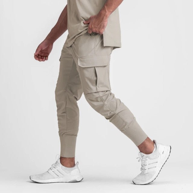 Antonios Sport Street Joggers Men - AntoniosClothing - Khaki