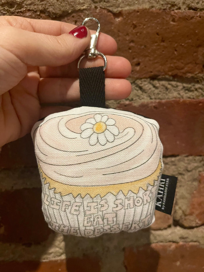 Mini Cupcake Bag Charm