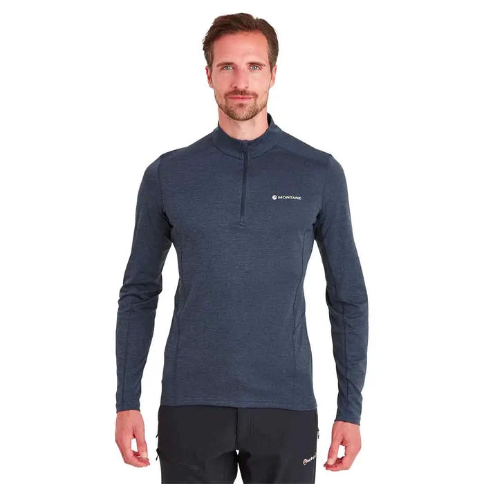 Montane Mens Dart Zip Neck T-Shirt - John Bull Clothing from John Bull Clothing