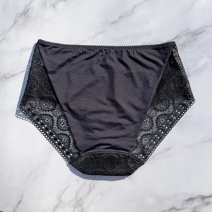 Moroccan High Waist Bikini | Black