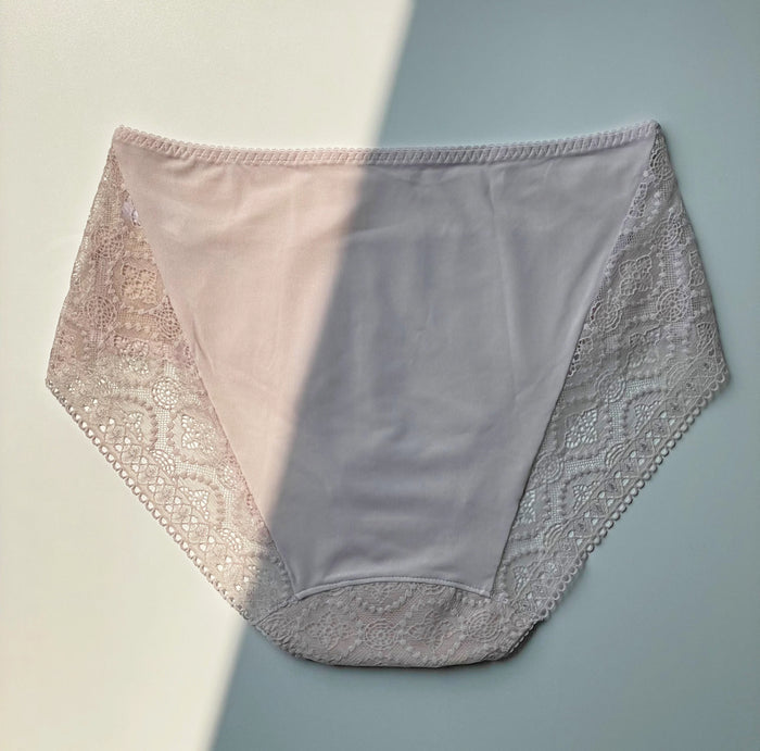 Moroccan High Waist Bikini | Sand Pink