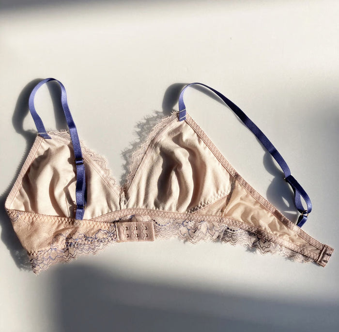 Passion Triangle Bralette | Blue