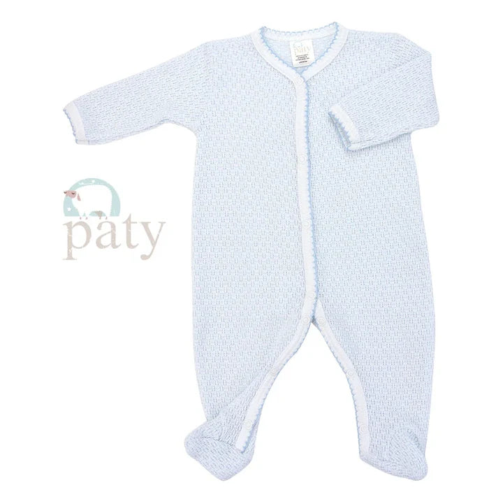 Paty - Footie - Blue