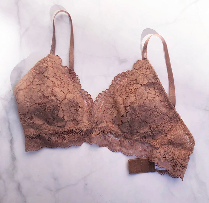 Peony Triangle Bralette | Moca