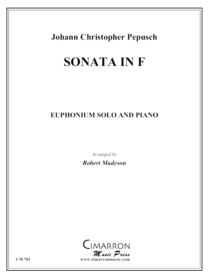 Pepusch - Sonata in F - Euphonium and Piano