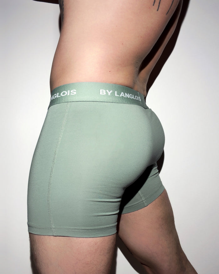PERFECT FIT BOXER BRIEF IN RICH CLAY