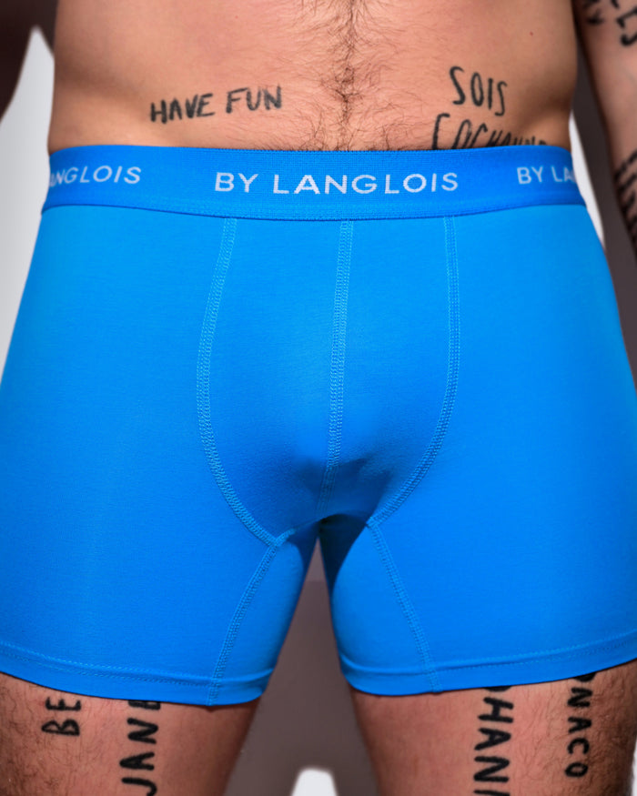 PERFECT FIT BOXER BRIEF IN TROPICAL BLUE