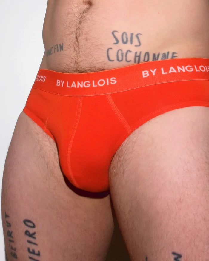PERFECT FIT BRIEF IN HEAT ORANGE