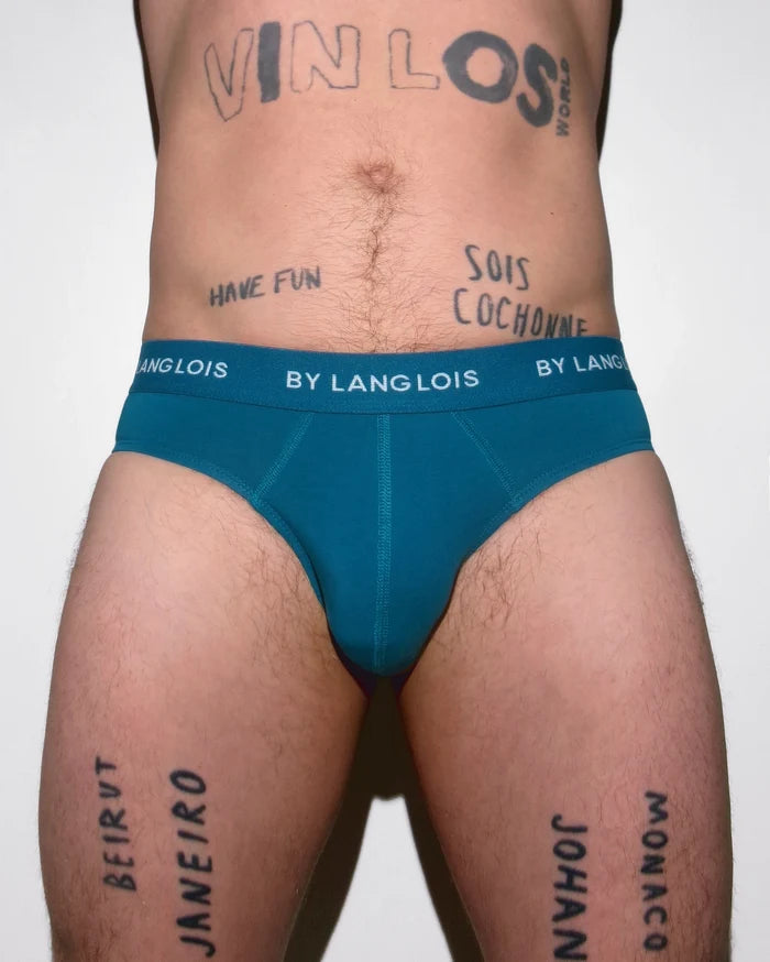 PERFECT FIT BRIEF IN HYPER TEAL