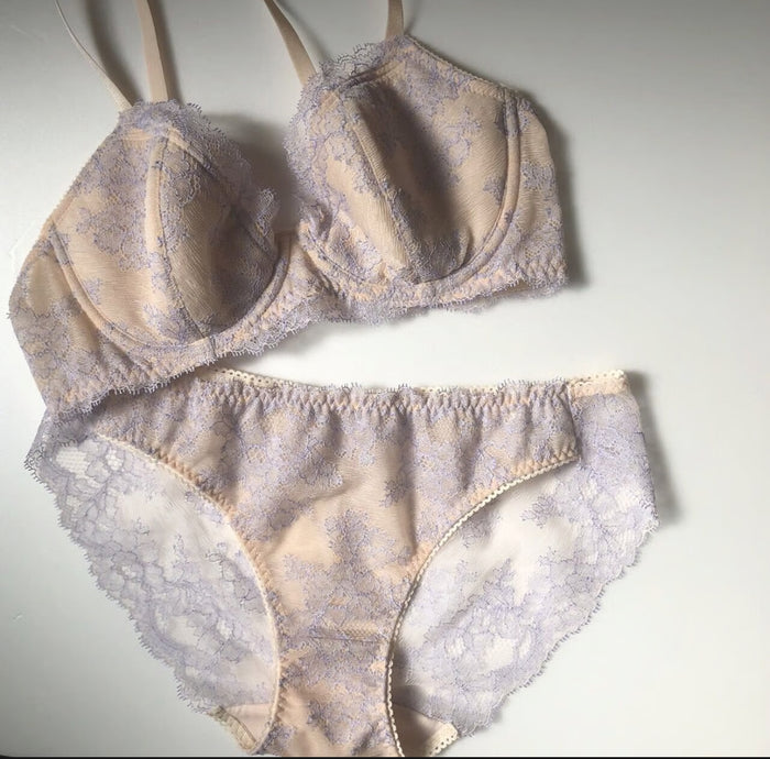 Poppy 3/4 Cup Underwire Bra | Lavender