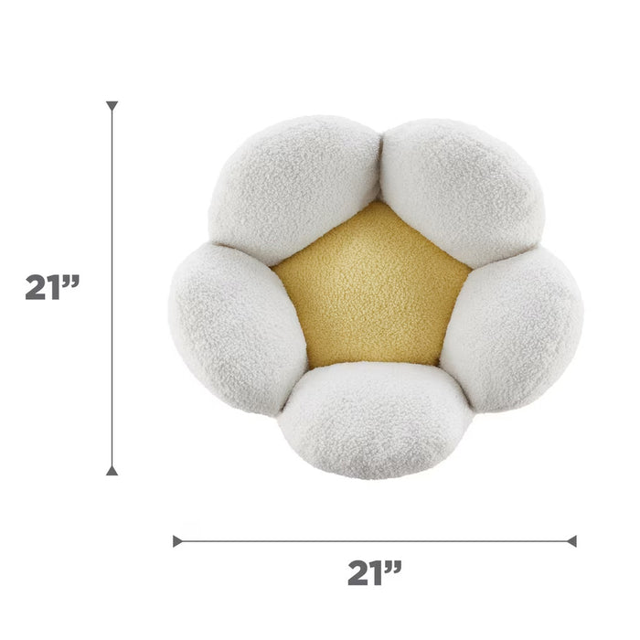 Purrfect Petals Cat Bed