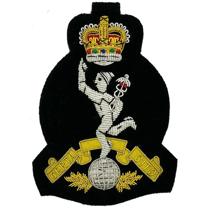Royal Corps of Signals Bullion Blazer Badge - John Bull Clothing from John Bull Clothing